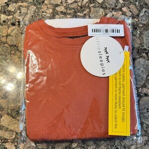 Little Sleepies Rust Long Sleeve Pajama Set